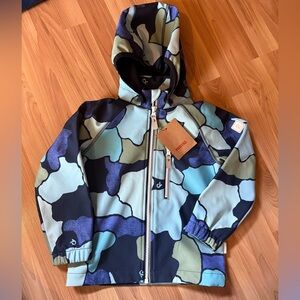 NWT Reima Vantti Softshell Rain Jacket